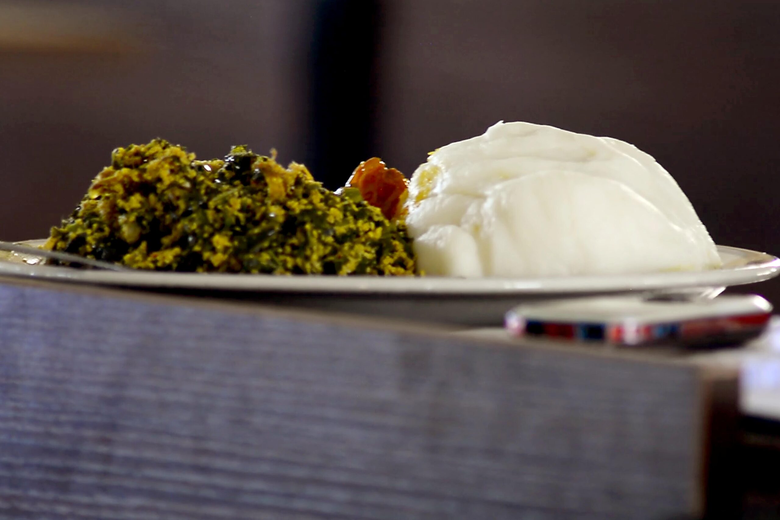 Pounded yam and egusi soup Egusi Soup - Nigerian Cuisine